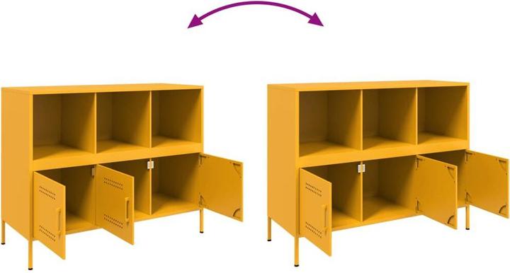 Actual product image vidaXL Cold-rolled sideboard (100.50 x 39 x 79 cm)