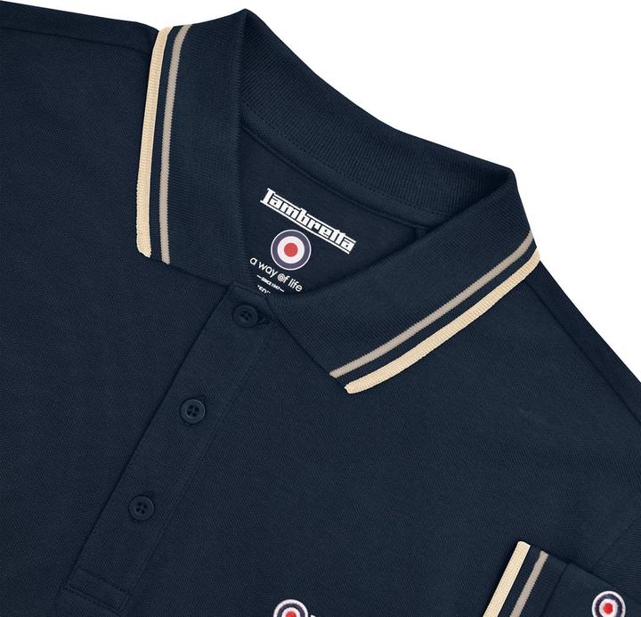 Produktbild Lambretta Poloshirt Gross und Hoch (L)