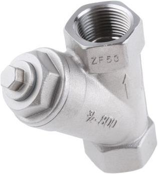 Actual product image RS PRO S/steel Y strainer valve,3/4in BSPP F-F (Pipe fitting)