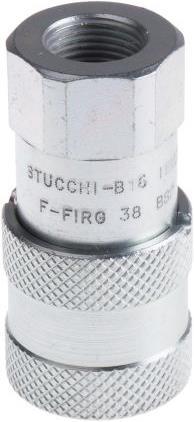 Actual product image RS PRO 3/8in BSP female flat face body coupler