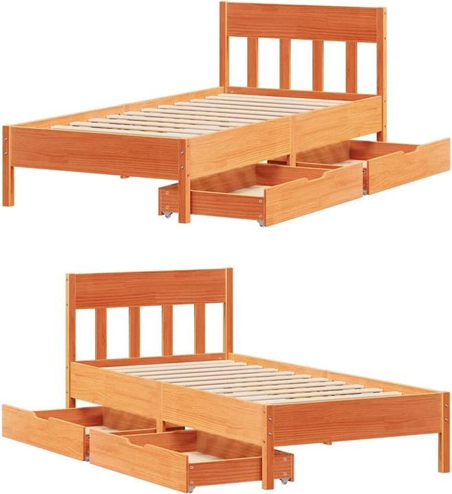 Image du produit vidaXL Bettgestell (75 x 190 cm)