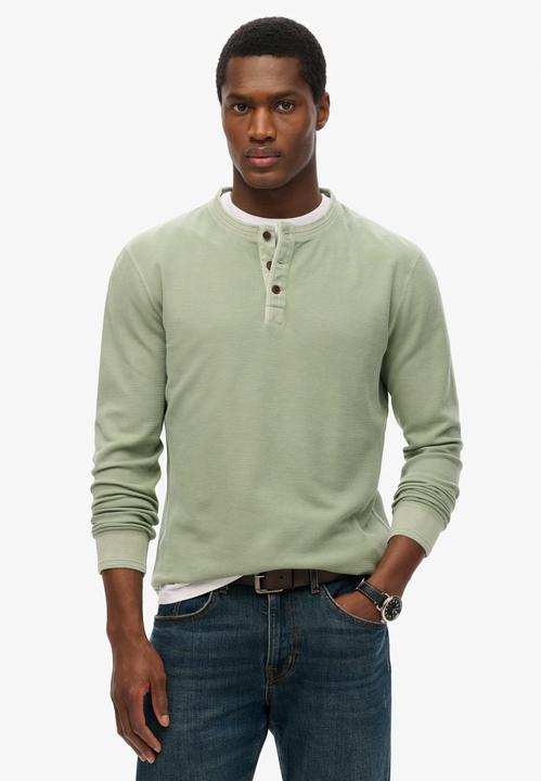 Produktbild Superdry Leichtes, strukturiertes Grandad-Oberteil (M)