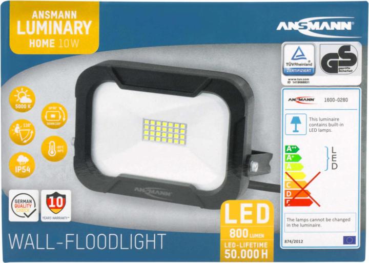Produktbild Ansmann LEDWandstrahler WFL800 (800 lm)