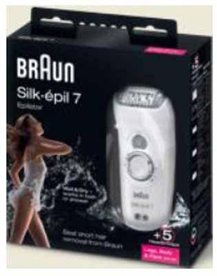 Actual product image Braun Silk-épil 7 Xpressive Legs, Body Face