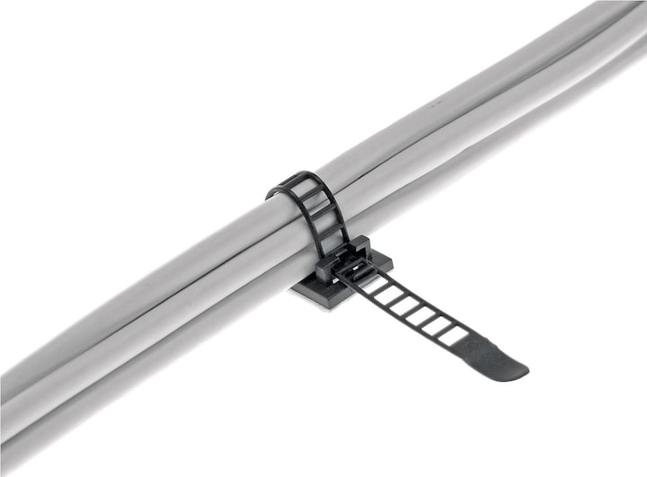 Actual product image InLine Cable tie bundle clamp (Plastic cable ties, 85 mm, 10 pcs.)