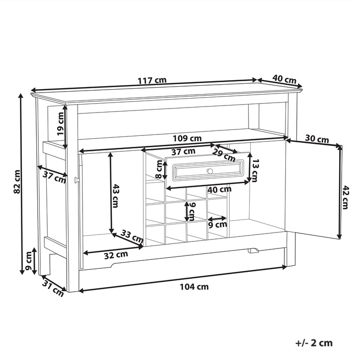 Actual product image Beliani Timboon