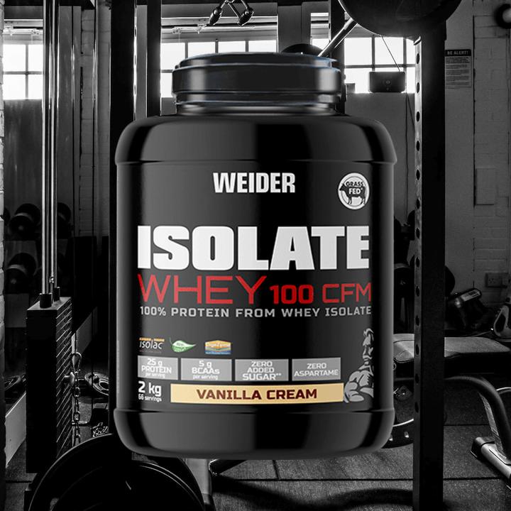 Produktbild Weider Isolate Whey 100 CFM (2000 g, Vanille)