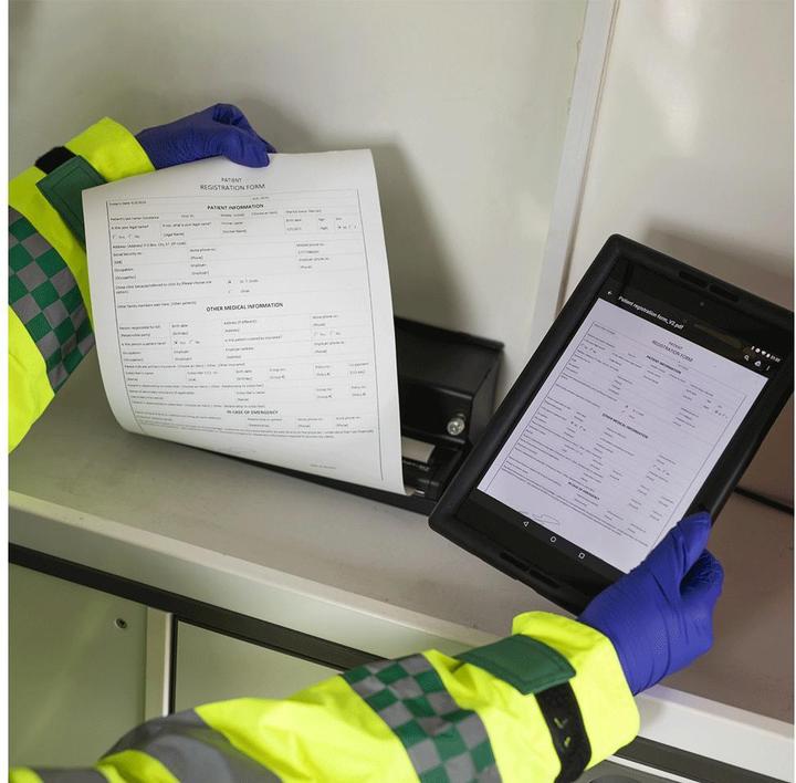 Produktbild Brother PJ-863 (Thermodirekt, Schwarz-Weiss)