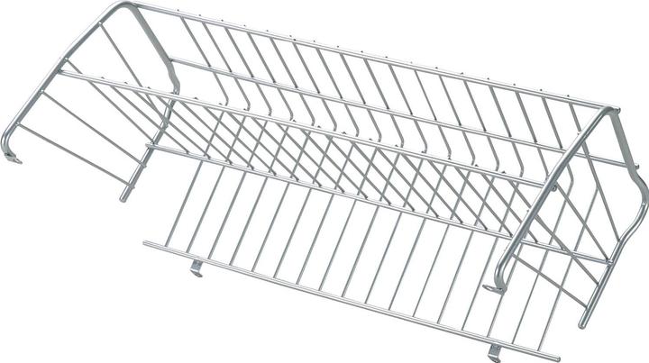 Actual product image Vauth-Sagel VS shoe rack tilting front 557 mm steel wire plastic-coated silver