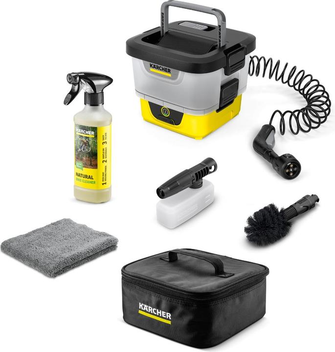Kärcher Mobile Outdoor Cleaner OC 4 + Bike Kit (Akkubetrieb)