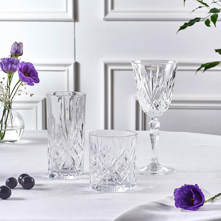 Produktbild Rcr Weinglas Melodia 6er Set (28 cl, 6 Gläser, Rotweingläser)