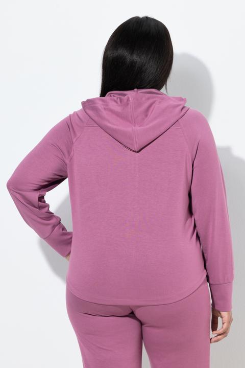 Produktbild Ulla Popken Sweatjacke, Kapuze, Zipptaschen, Raglan-Langarm (50, 52)
