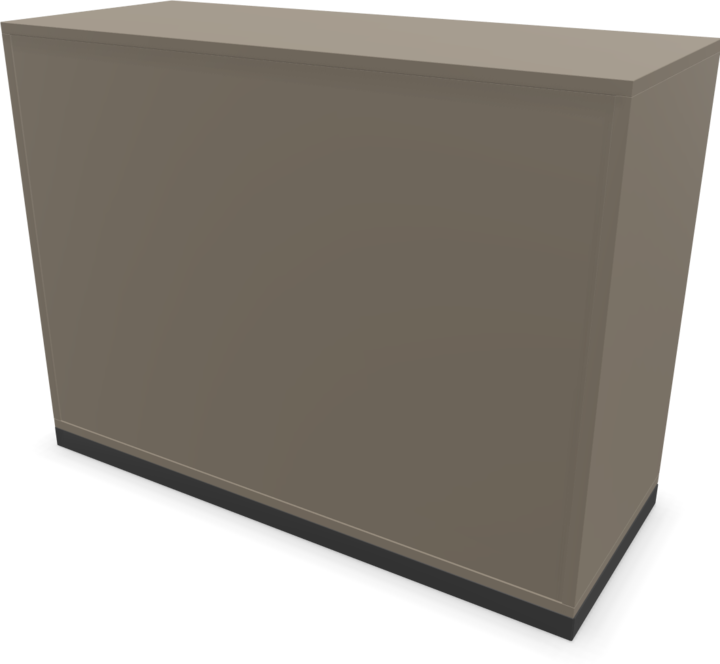 Actual product image Narbutas Choice sliding door cabinet (100 x 40 x 76 cm)
