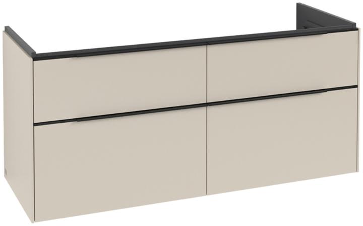 Cashmere Grey, Volcano Black