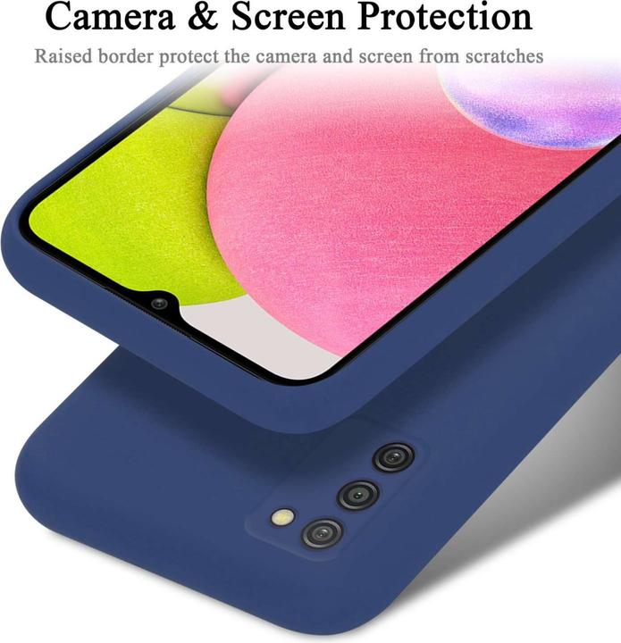 Image du produit Cadorabo Coque pour Samsung Galaxy A03s TPU Liquid Silicone Case (Samsung Galaxy A03s)