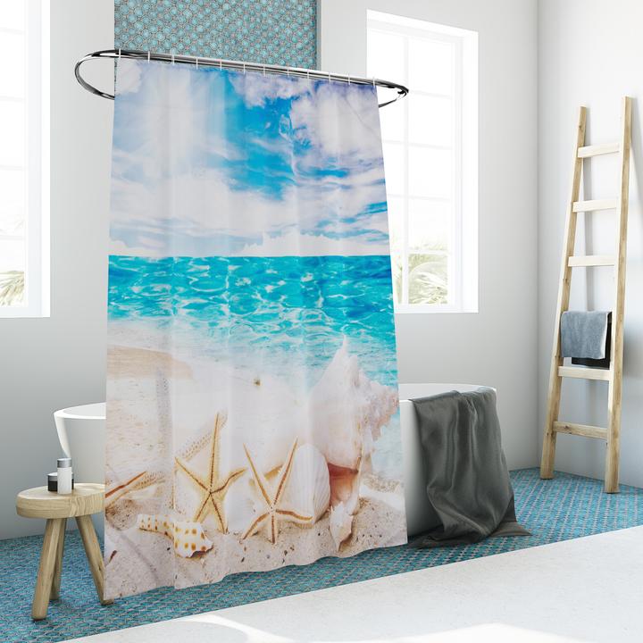 Produktbild Relaxdays Duschvorhang (180 x 0.1 x 200 cm)