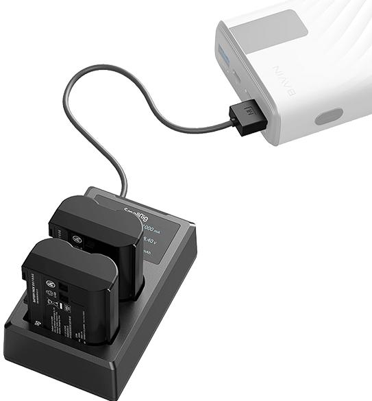 Actual product image SmallRig EN-EL15 battery and charger kit (Camera battery)
