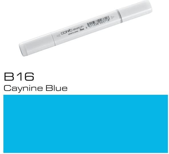 Image du produit Copic Sketch type B - 16 (B16 - Bleu cyanine, 1 x)
