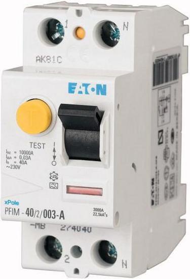 Produktbild Eaton RCCB 25A 30mA 2P Type A