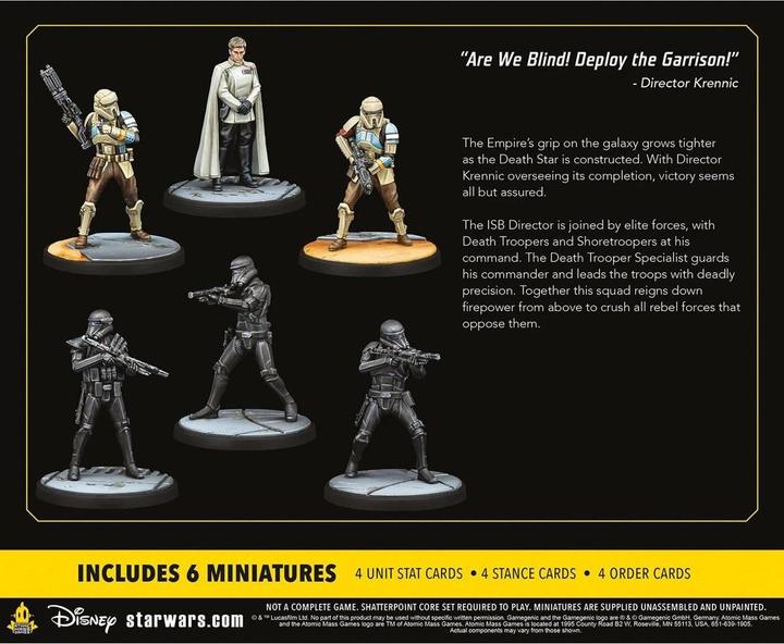 Produktbild Atomic Mass Games Star Wars: Shatterpoint  Deploy the Garrison Squad Pack