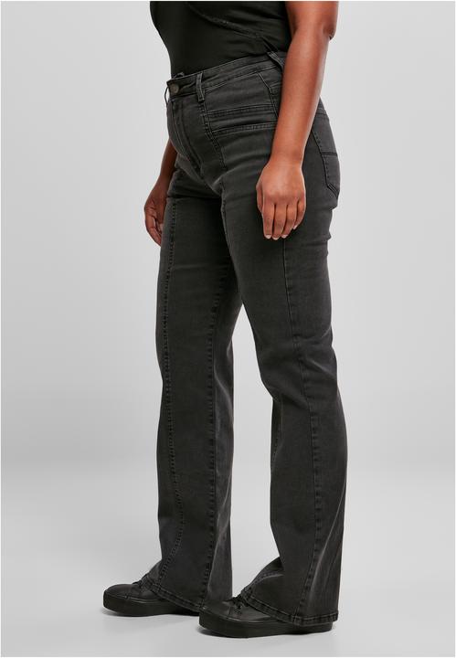Immagine prodotto Urban Classics Pantaloni di jeans a vita alta con spacco - 16503 (28)