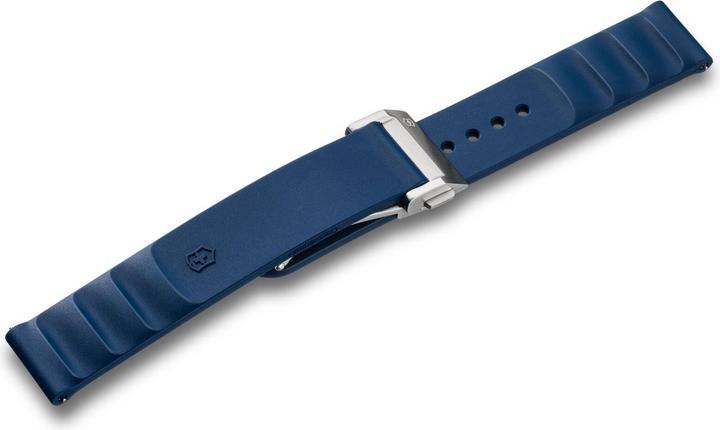 Victorinox Bracelet en caoutchouc D2-DC petit, bleu (Caoutchouc)