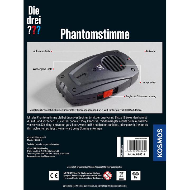 Produktbild Kosmos Die drei??? Phantomstimme