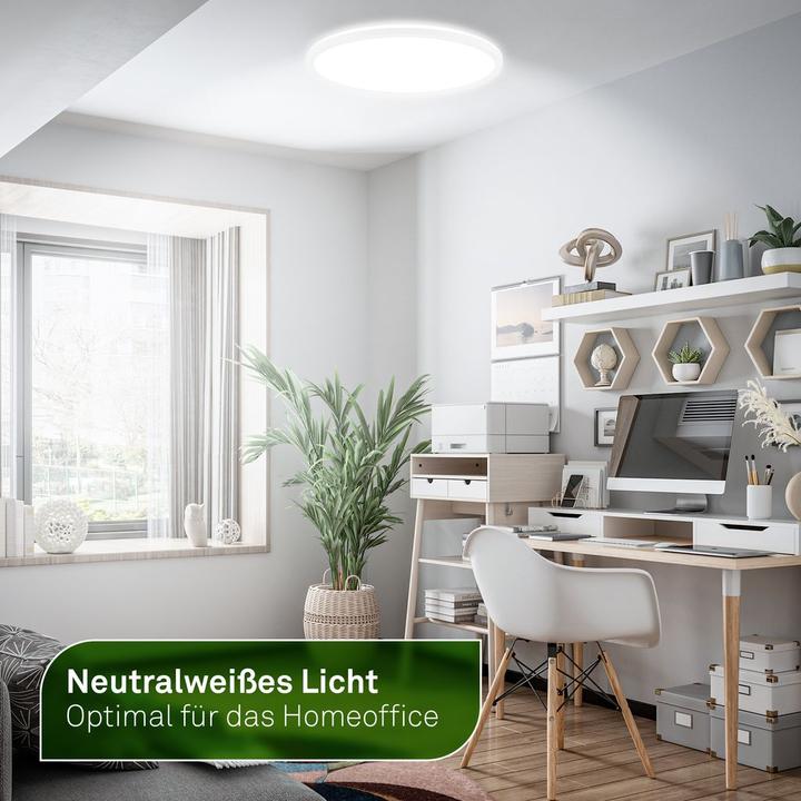 Produktbild Briloner Ultraeffizientes & Ultraflaches LED Panel mit Energieeffizienz Klasse A (3000 lm)