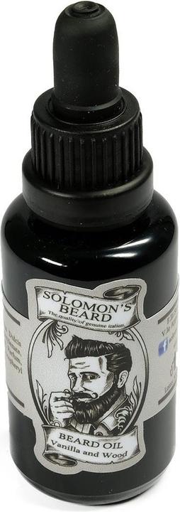 Immagine prodotto Solomon's Beard Olio di barba Vaniglia & Legno (30 ml)