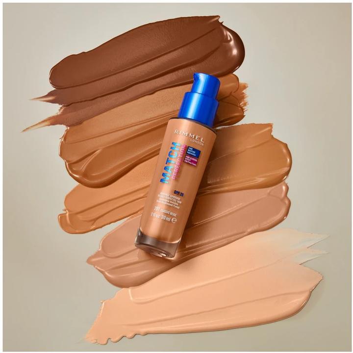 Actual product image Rimmel London Match Perfection SPF20 (400 Natural Beige)