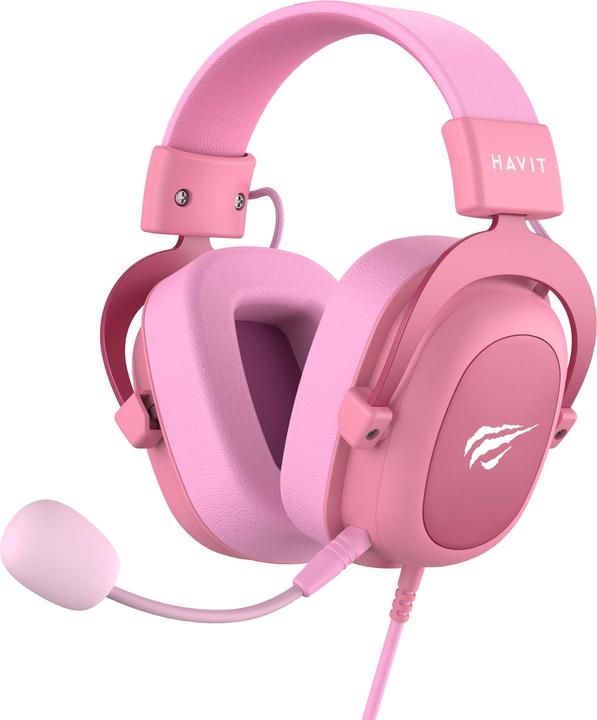 Havit H2002D gaming headphones (pink) (Kabelgebunden)