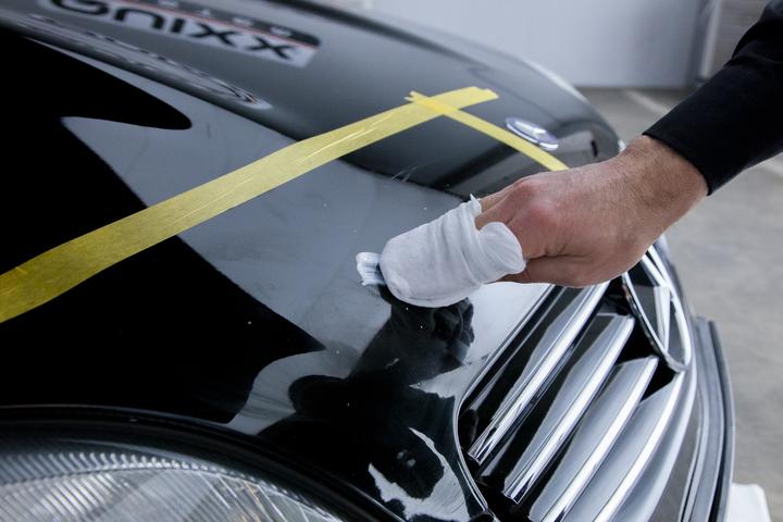 Actual product image Quixx Paint stone chip repair set black