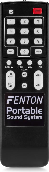 Produktbild Fenton FT10LED Aktiv Trolley-Speaker (Aktiv, 1x 450 W)