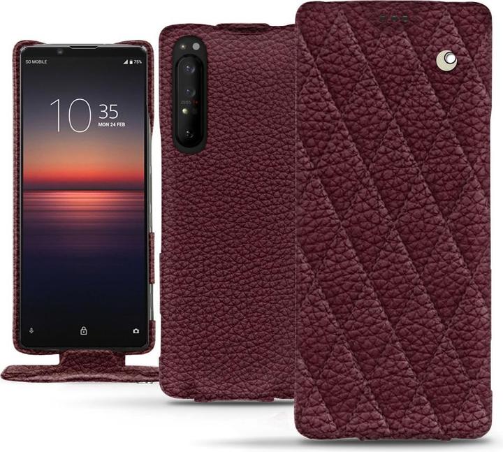 Actual product image Noreve Leather cover vertical (Sony Xperia 1 II)