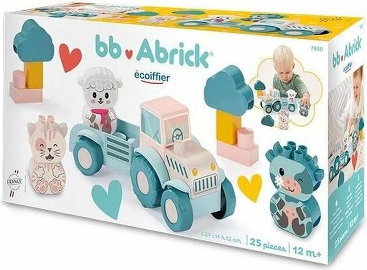 Abrick Ecoiffier Baby Mein erster Traktor mit lustigen Tieren