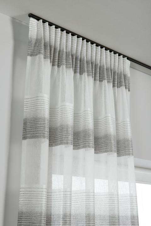 Image du produit Gardinia Kit de rails à rideaux en aluminium 1 rail Lucy