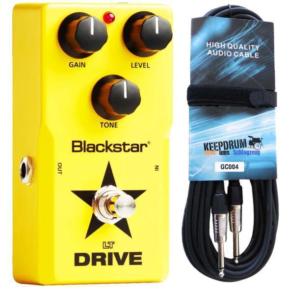 Thumbnail - Blackstar LT-Drive Effektpedal mit Gitarrenkabel 6m (Gitarre), Effektpedal, Schwarz