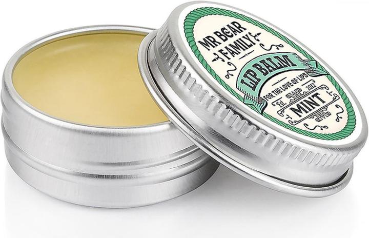Produktbild Mr. Bear Family Lip Balm Mint (Lippenbalsam, 15 ml)