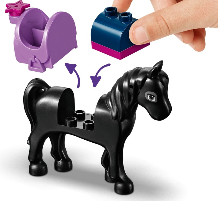 Actual product image LEGO Stephanie's riding tournament (41367, LEGO Friends)