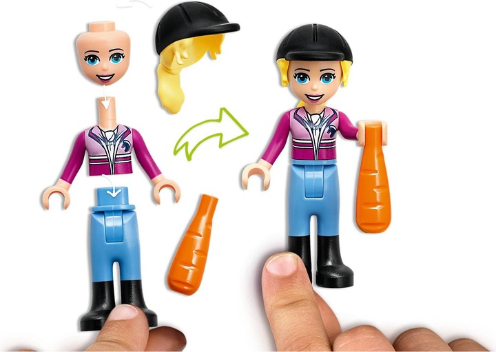 Actual product image LEGO Stephanie's riding tournament (41367, LEGO Friends)
