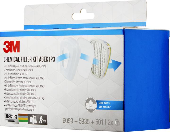 Produktbild 3M Filterkit ABEK1P3 (ABEK1P3, 1 x)
