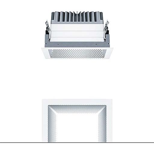 Zumtobel, Applique + Plafoniera, Faretto da incasso a soffitto ZUMT LED (1806 lm)