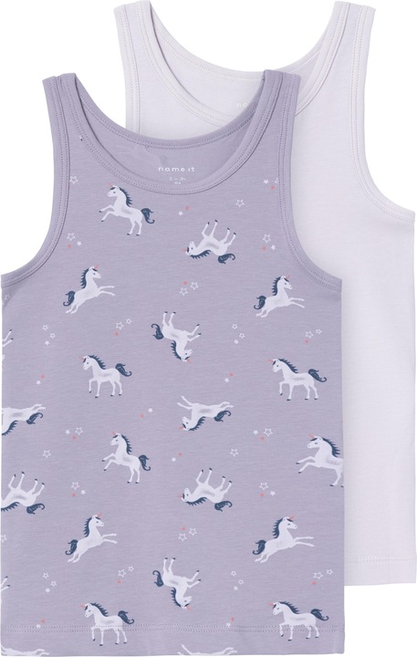 Name it Nmftank Top 2p Lavender Unicorn Noos
