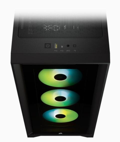 Produktbild Corsair iCUE 4000X (ATX, mATX, Mini-ITX, E-ATX)