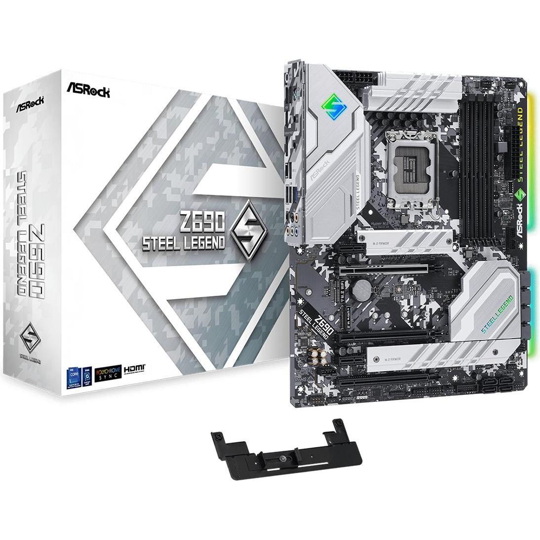 AsRock Z690 Steel Legend (LGA 1700, Intel Z690H, ATX), Mainboard