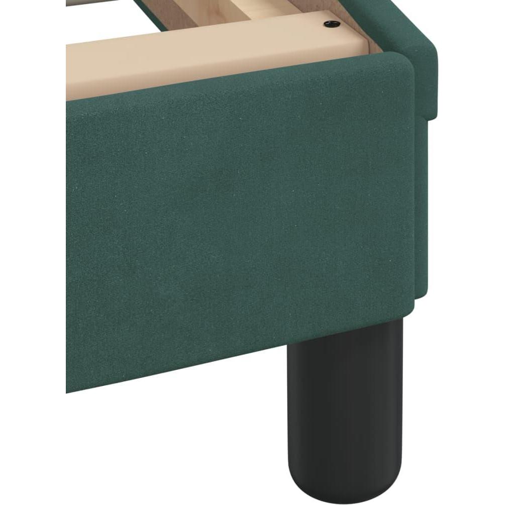 Thumbnail - VidaXL, Bett, Bettgestell mit Kopfteil Samt (90 x 200 cm)