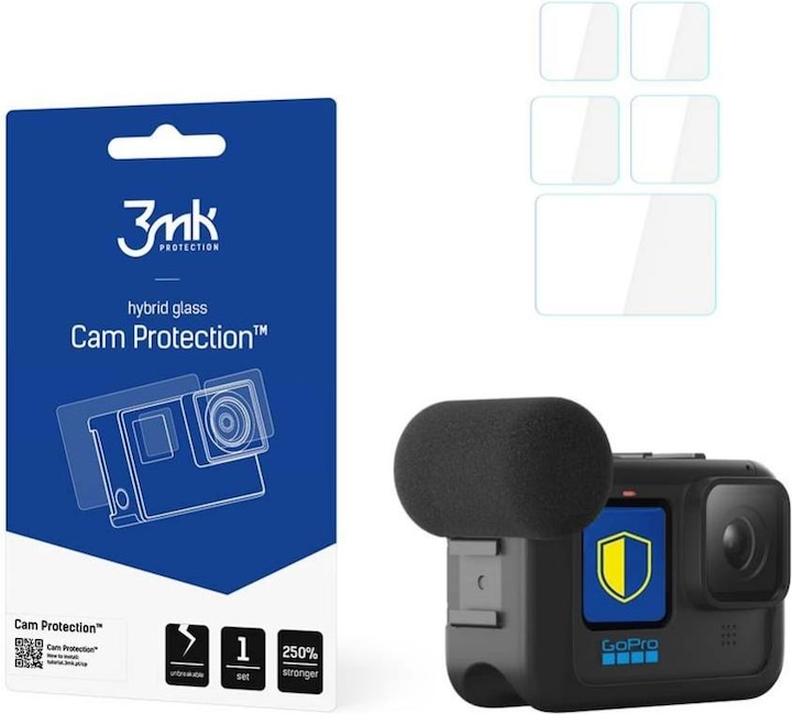 3MK CamProtect GoPro HERO 9 Black Hybrid Glass (Hero 9)