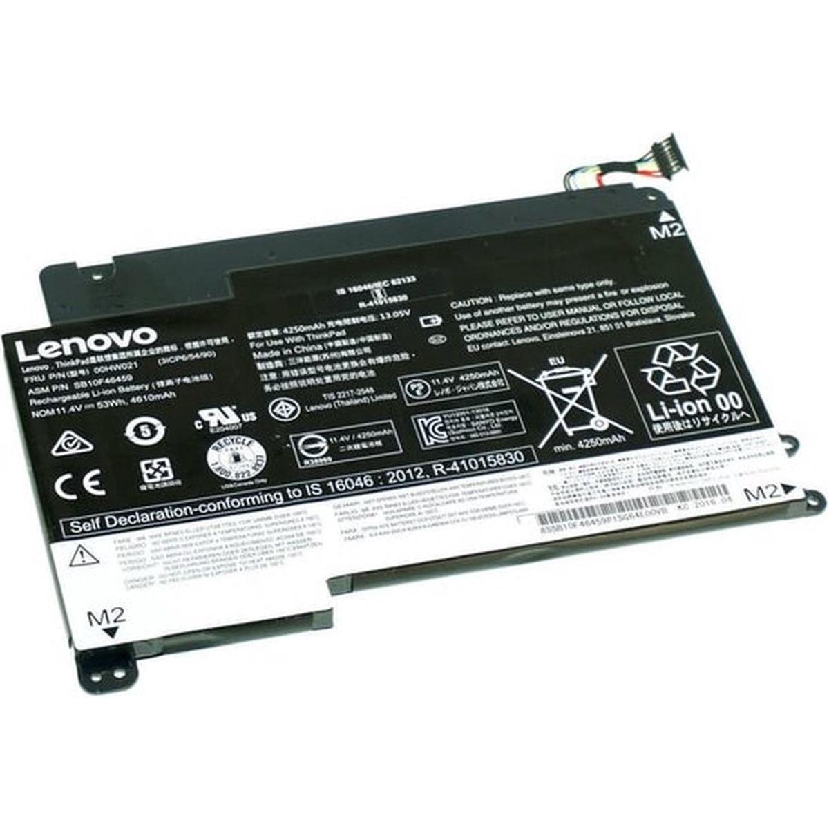 Lenovo BATTERY Internal 3c 53Wh LiIon (3 Zellen), Notebook Akku