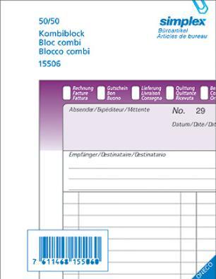 Immagine prodotto Simplex Copy pad combi Oneco (150x)