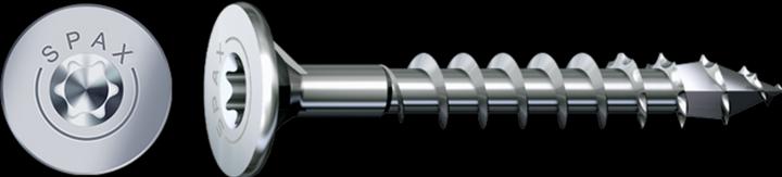 Immagine prodotto Spax Vite a testa speciale con intaglio 4,0 x 34 mm 500 pz ( 35704015801001 ) Torx T-Star Plus T20 (500 Viti per pezzo)